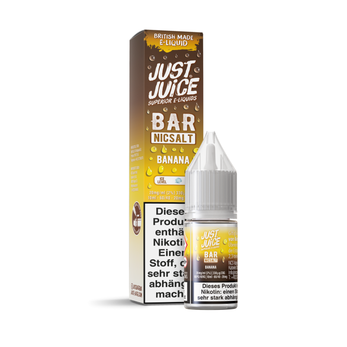 Just Juice Bar Pod Salt - Banana Nikotinsalz 10 ml | 20mg/ml