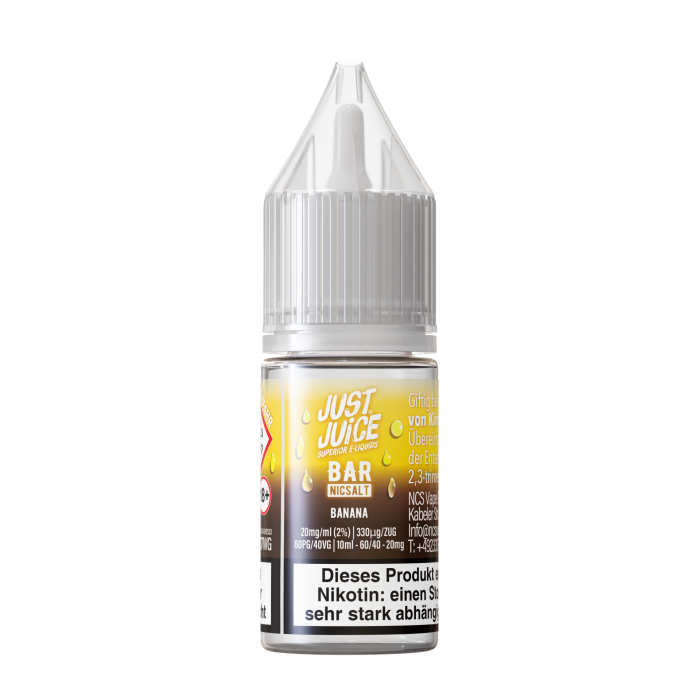 Just Juice Bar Pod Salt - Banana Nikotinsalz 10 ml | 20mg/ml