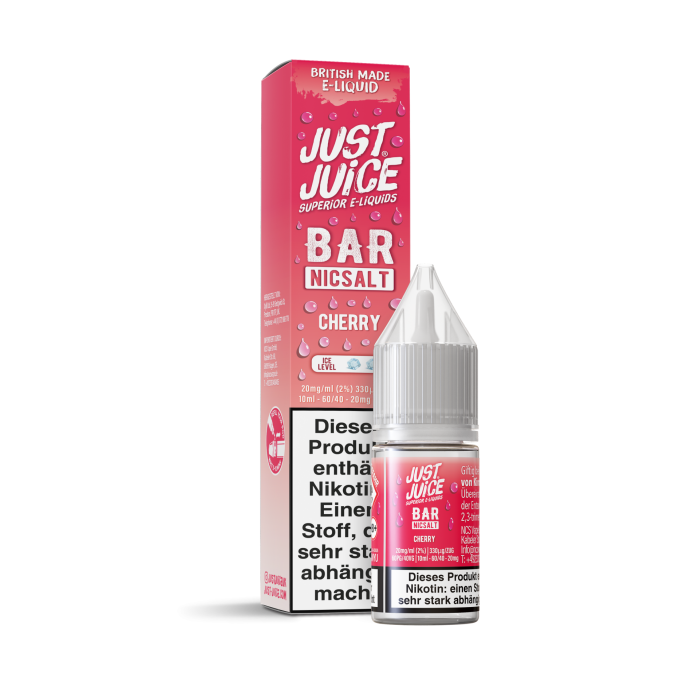 Just Juice Bar Pod Salt - Cherry Nikotinsalz 10 ml | 20mg/ml