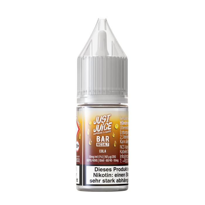 Just Juice Bar Pod Salt - Cola Nikotinsalz 10 ml | 10mg/ml