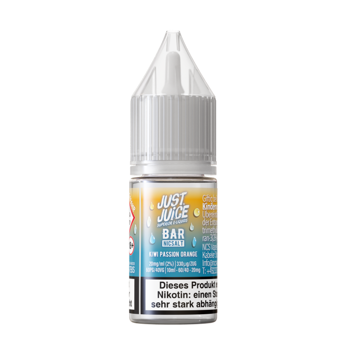 Just Juice Bar Pod Salt - Kiwi Passion Orange Nikotinsalz 10 ml | 20mg/ml