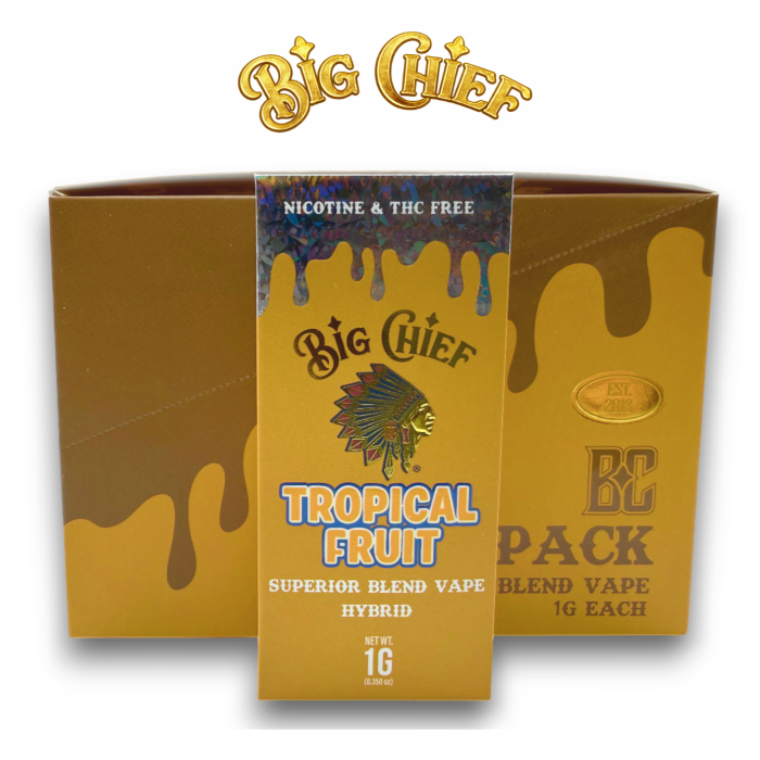 Big Chief Superior Blend Vape - Tropical Fruit 1ml I 96% Blend