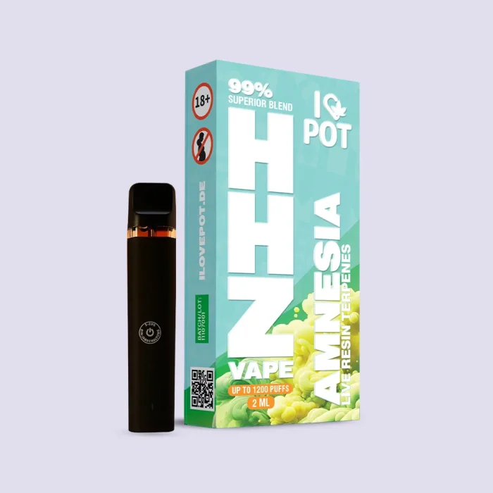 I Love Pot HHZ Vape - Amnesia 2ml I 99% Superior Blend