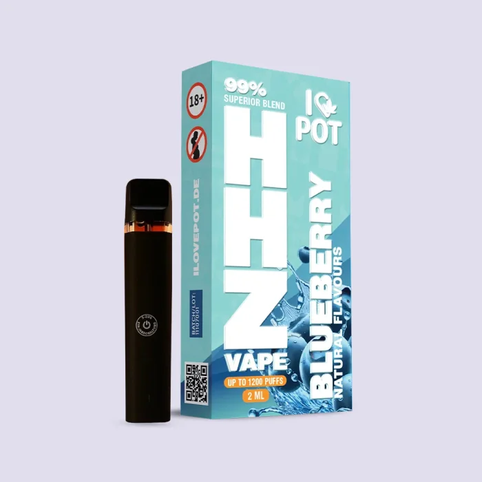 I Love Pot HHZ Vape - Blueberry 2ml I 99% Superior Blend