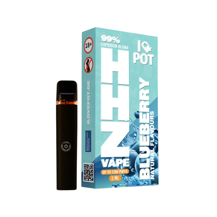 I Love Pot HHZ Vape - Blueberry 2ml I 99% Superior Blend