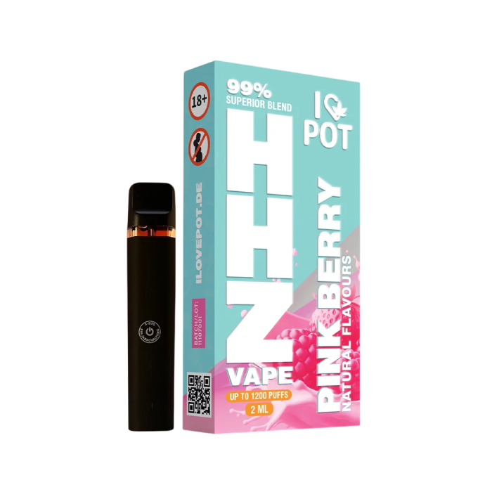 I Love Pot HHZ Vape - Pink Berry 2ml I 99% Superior Blend