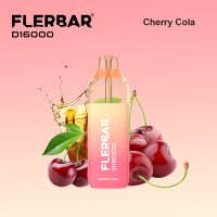 Flerbar D16000 - Cherry Cola 20mg/ml (Bundle Pod+Akku)