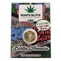 Bunte Blüte CBD-Blüte - Berlin Amnesia 1g