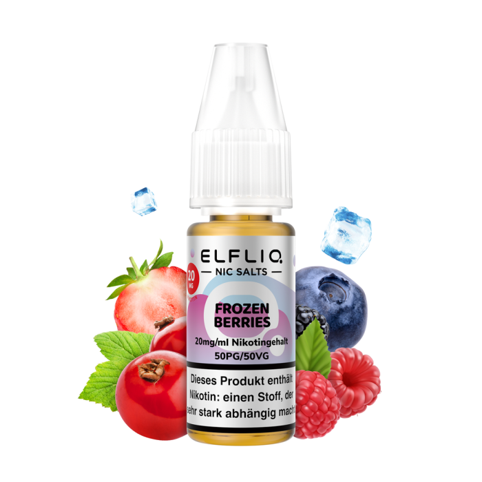 Elfliq Liquid by Elfbar - Frozen Berries Nikotinsalz 10ml | 20mg/ml