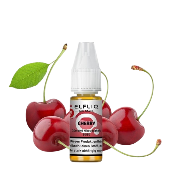 Elfliq Liquid by Elfbar - Cherry Nikotinsalz 10ml | 10mg/ml
