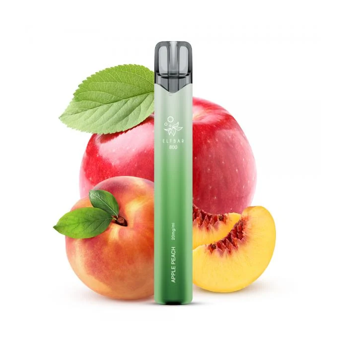 Elfbar 800 Einweg Vape - Apple Peach 2ml | 20mg/ml