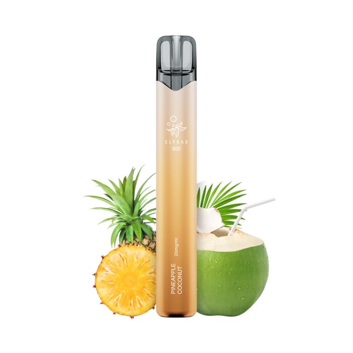 Elfbar 800 Einweg Vape - Pineapple Coconut 2ml | 20mg/ml
