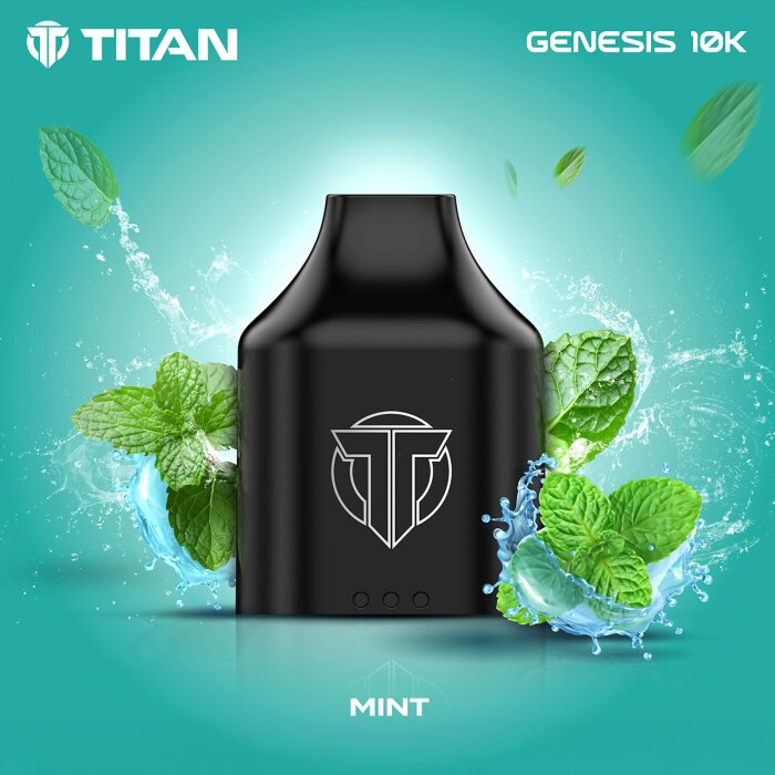 Titan Refill Container - Mint 10ml | 20mg/ml