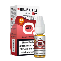 Elfliq Liquid by Elfbar - Cola Nikotinsakz 10ml | 10mg/ml