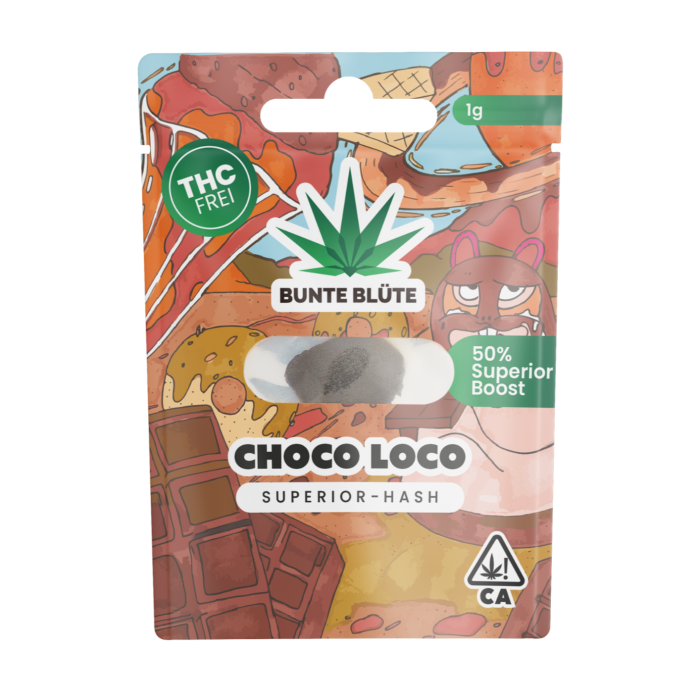 Bunte Blüte Superior Blüte - Choco Loco Hash | 1g