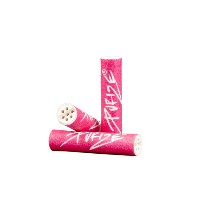 Purize Aktivkohlefilter - Regular Size 9mm Pink | 50 Stück