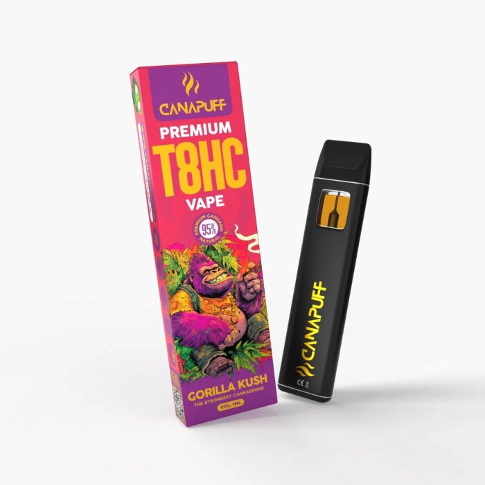 Canapuff T8HC Vape - Gorilla Kush 1ml I 95%