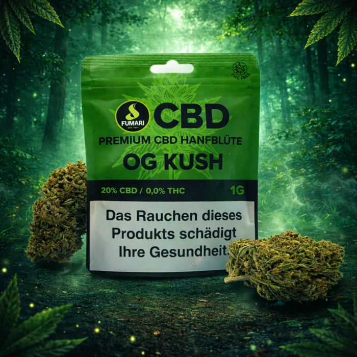 Fumari CBD-Blüten - OG Kush | 1g