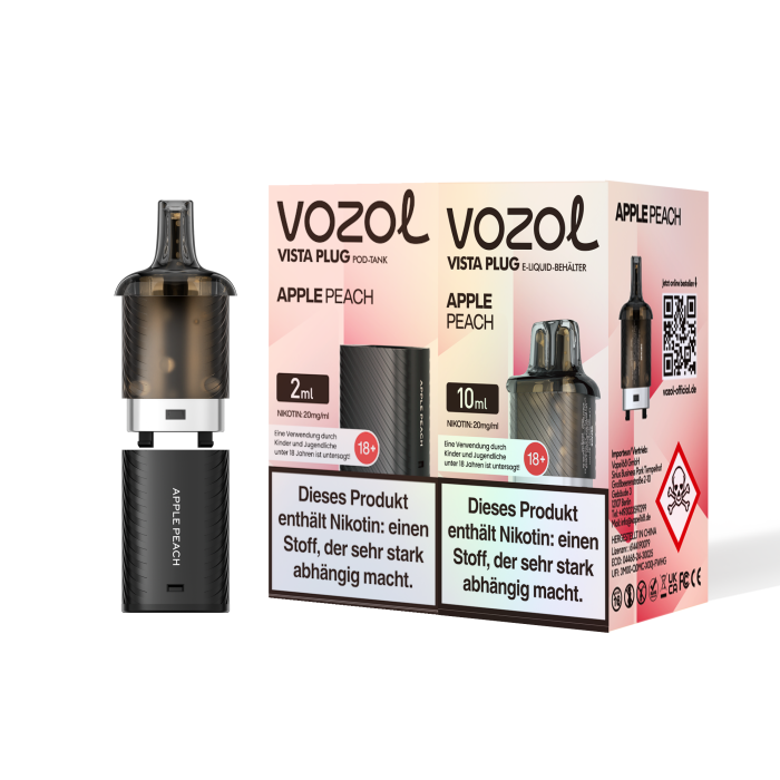 Vozol Vista Bundle (Pod + Verdampfer) - Apple Peach | 20mg/ml