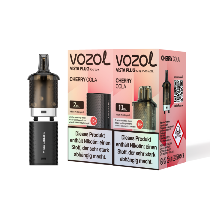 Vozol Vista Bundle (Pod + Verdampfer) - Cherry Cola | 20mg/ml