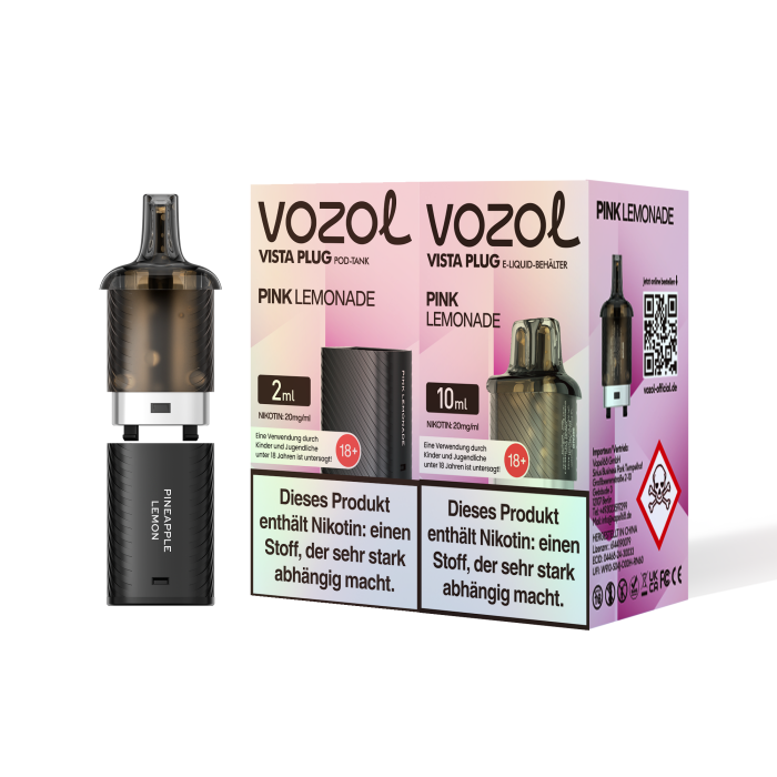 Vozol Vista Bundle (Pod + Verdampfer) - Pink Lemonade | 20mg/ml