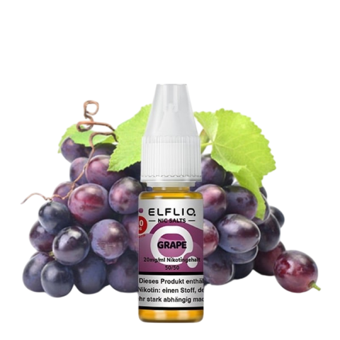 Elfliq Liquid by Elfbar - Grape Nikotinsalz 10ml | 20mg/ml