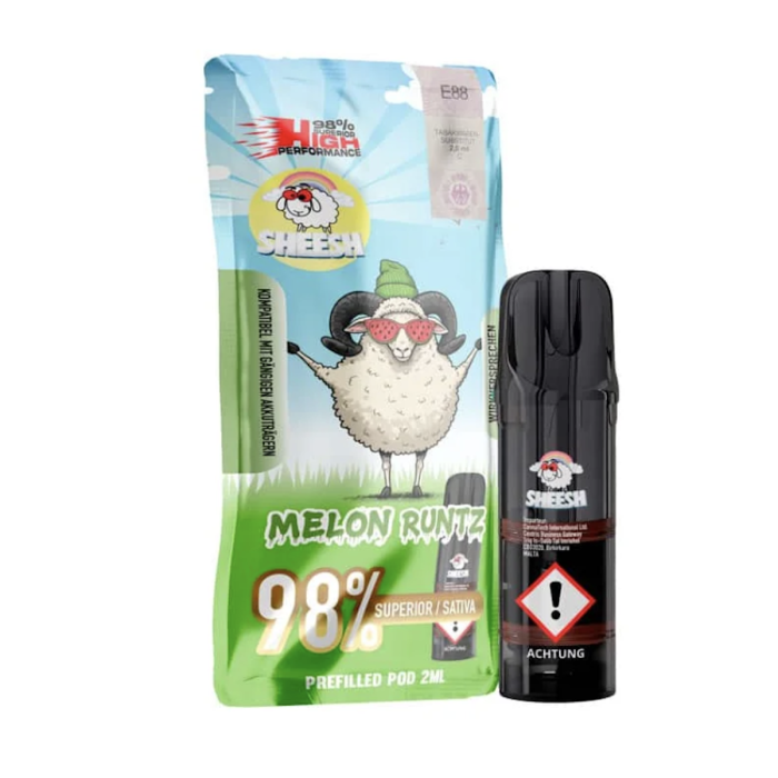 Sheesh Signature Superior Pod - Melon Runtz 2ml | 98% Blend Hybrid