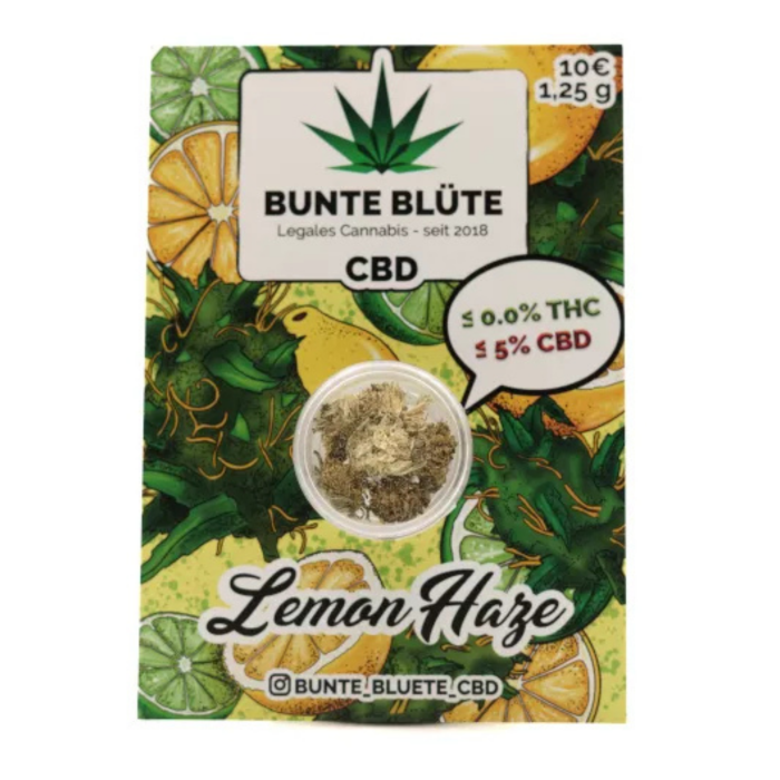Bunte Blüte CBD-Blüte - Lemon Haze | 1g