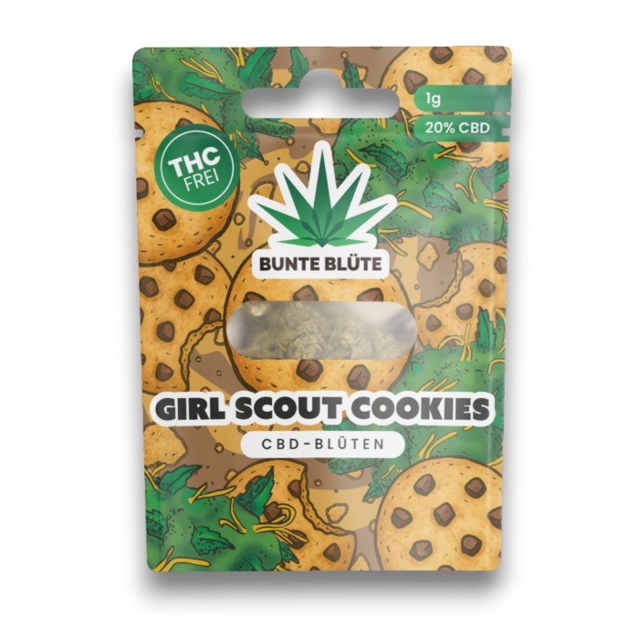 Bunte Blüte CBD-Blüte - Girl Scout Cookies | 1g
