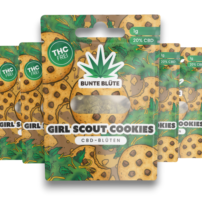 Bunte Blüte CBD-Blüte - Girl Scout Cookies | 1g