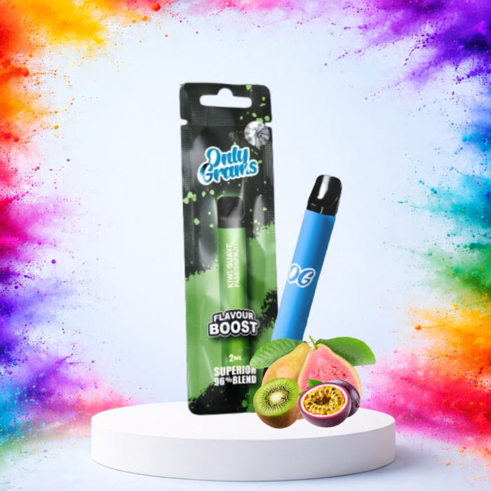 OnlyGrams Flavour Boost - Kiwi Guave Passionfruit 2ml I 96% Blend Sativa