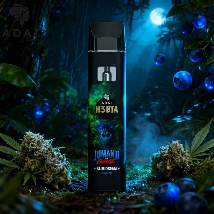 Jumanji by GZUZ H3BTA Vape - Blue Dream (Blueberry) 1ml | 96%