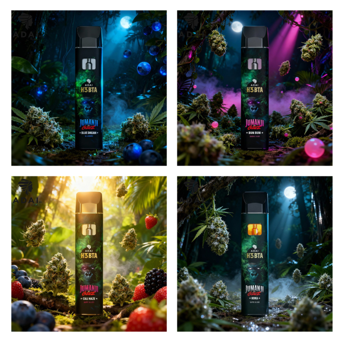 Jumanji by GZUZ H3BTA Vape - verschiedene Sorten 1ml | 96%