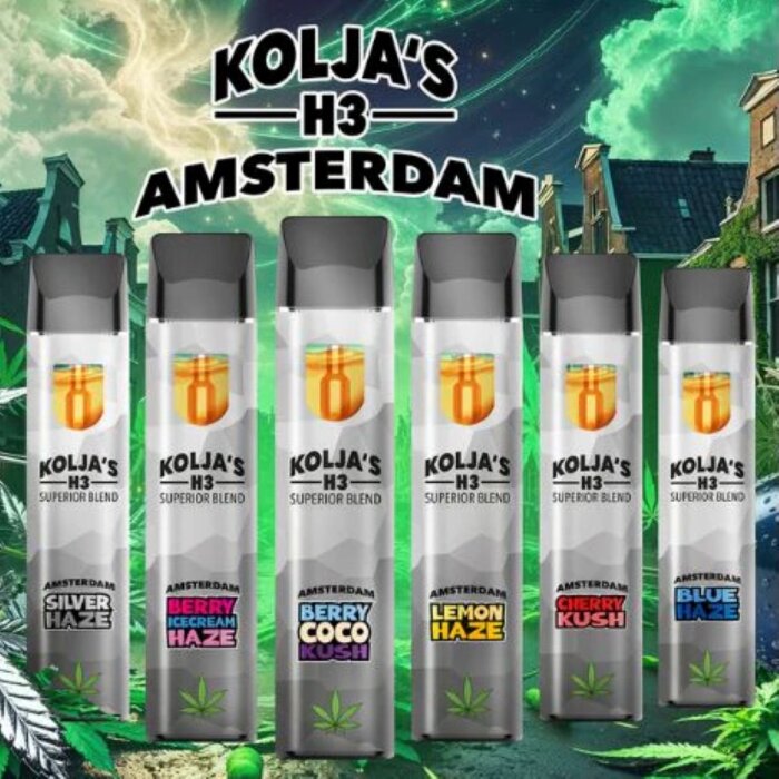 Kolja&acute;s H3 Superior Vape - verschiedene Sorten 1ml I 95% Blend