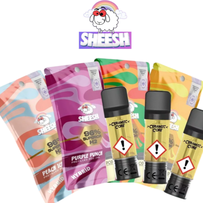 Sheesh H2 Superior Pod - verschiedene Sorten 2ml | 96% Blend Indica