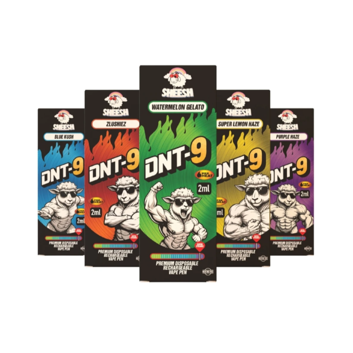 Sheesh DNT-9 Hyper Vape - verschiedene Sorten 2ml | 98%