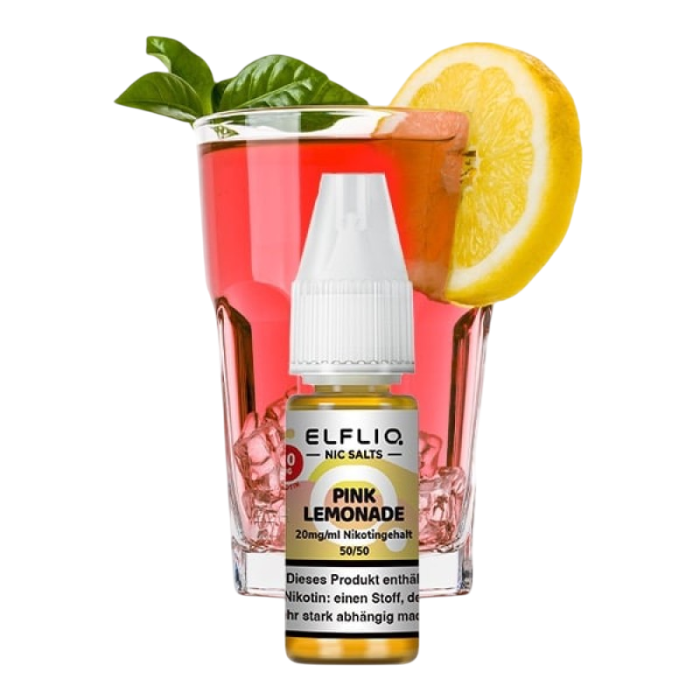 Elfliq Liquid by Elfbar - Pink Lemonade Nikotinsalz 10ml | 10mg/ml
