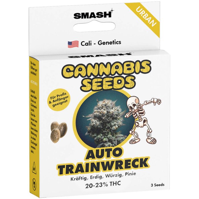 % Smash Cannabis Samen - Auto Trainwreck