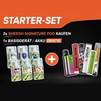 Legal High Starter-Set - 2 Sheesh Pods + Akku