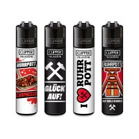 Clipper Feuerzeuge - FFX Ruhrpott | 48St. Display