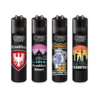 Clipper Feuerzeuge - FFX Frankfurt | 48St. Display