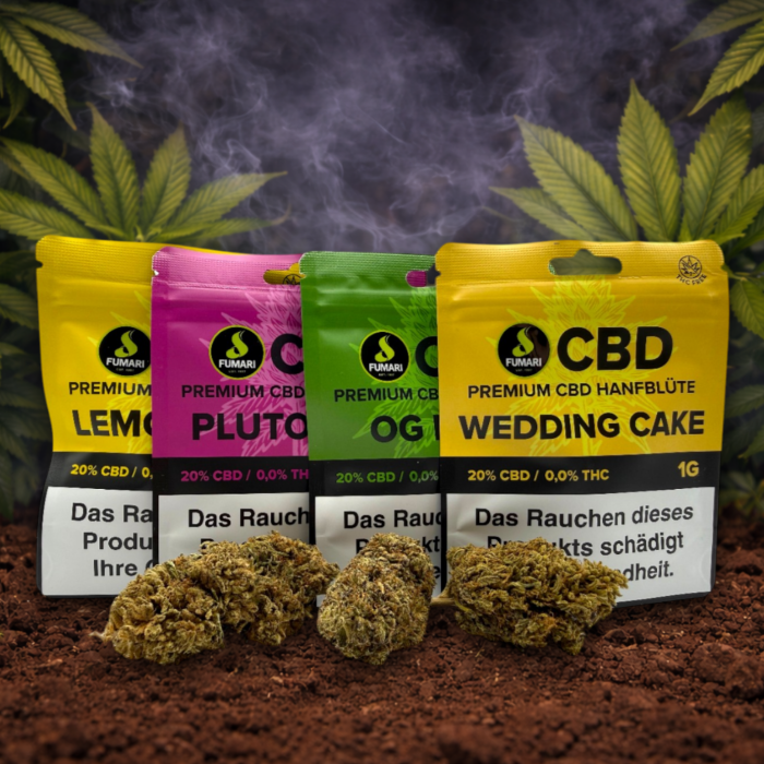 Fumari CBD-Bl&uuml;ten - verschiedene Strain | 1g