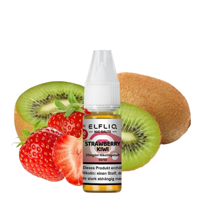 Elfliq Liquid by Elfbar - Strawberry Kiwi Nikotinsalz 10ml | 10mg/ml