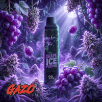 Gazo PRO H3BTA Vape - Grape Ice Purple | 1ml