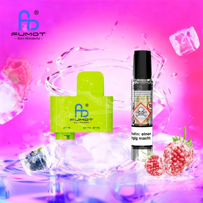 RandM Tornado Big Puff Prefilled Pod - Blueberry Raspberry 10ml | 20mg/g