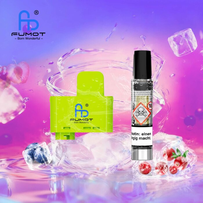 RandM Tornado Big Puff Prefilled Pod - Blueberry Cherry Cranberry 10ml | 20mg/g