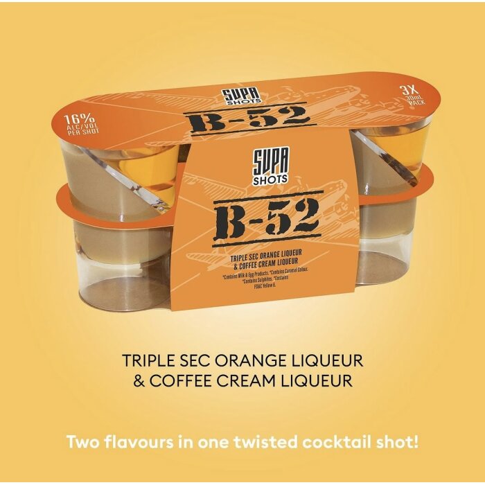 Supa Shots - B52 3x30ml | 16% alc.