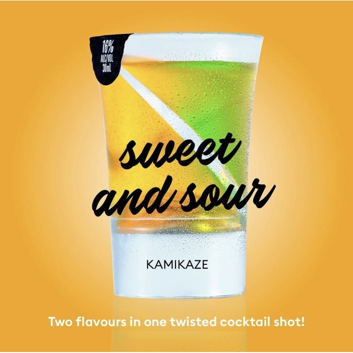 Supa Shots - Kamikaze 3x30ml | 16% alc.