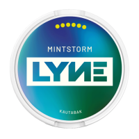LYNE Kautabak - Mintstorm 6 Punkte | 28mg/g