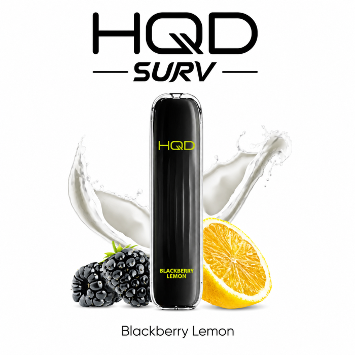 HQD Surv Einweg Vape - Blackberry Lemon 2ml | 18mg/ml - NEU